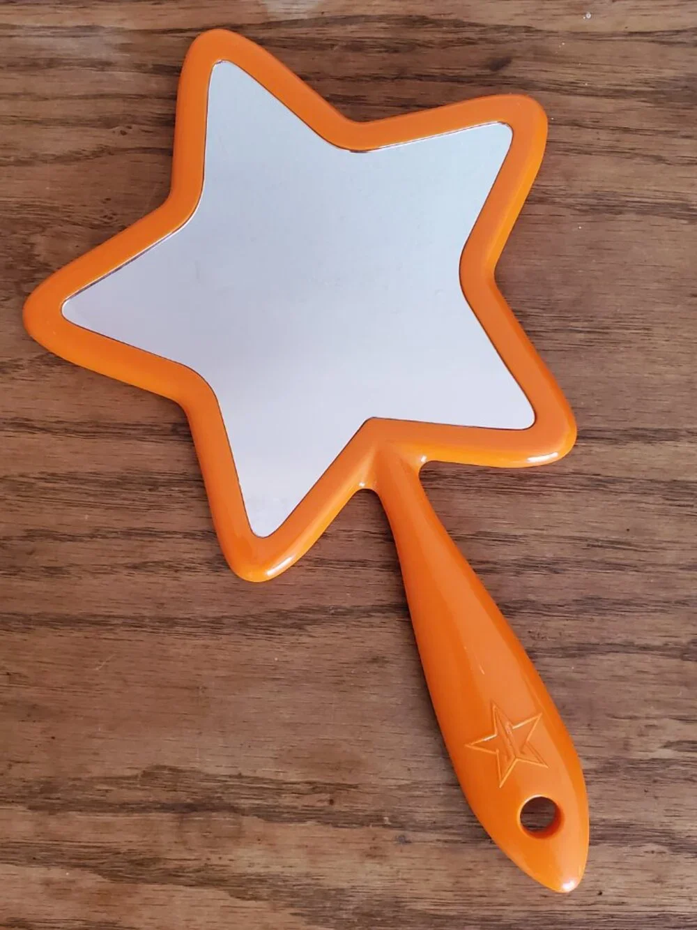 Jeffree Star Orange & Black Halloween Personal Hand Mirror Halloween Exclusive